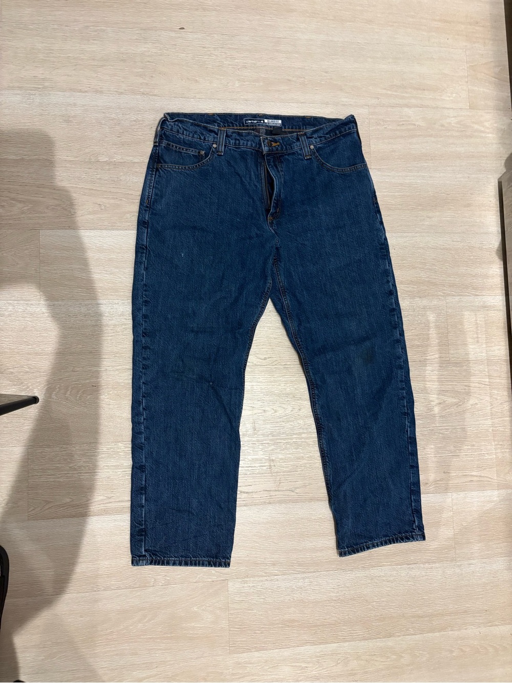Carhartt Relaxed Men’s Jeans in Dark Blue Denim